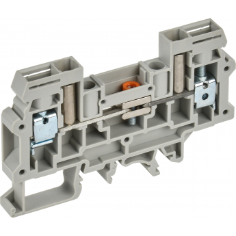 Колодка клеммная IEK CTS-DT измерит. 6мм2 серая Колодка клеммная IEK CTS-DT измерит. 6мм2 серая