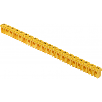 Маркер открытого типа IEK KE 0,75-1,5мм2 символ 'V' (200шт/упак)