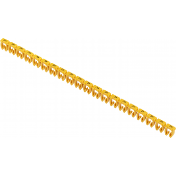 Маркер открытого типа IEK KE 4-6мм2 символ 'V' (200шт/упак)