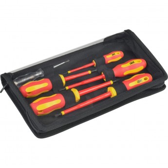 Набор отверток диэлектрических IEK Т2 6шт ARMA2L 5 A2L5-NS30-T2-06 Набор отверток диэлектрических IEK Т2 6шт ARMA2L 5 A2L5-NS30-T2-06