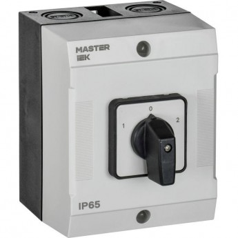 Переключатель кулачковый IEK MI-CS20-010-053 10А (сх. 53) в боксе стандартная рукоятка